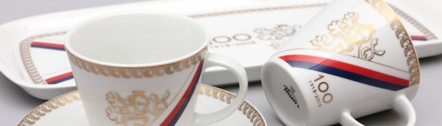 Limitovaná porcelánová edice 100 let ČR